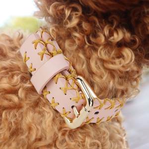 Collier de chien en cuir de haute qualité conçu pour les chiens de petite à moyenne taille - Product Image 5