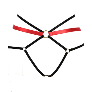 JINZHU Nouvelle Collection : <span class=keywords><strong>Porte</strong></span>-jarretelles sexy avec sangles élastiques noires <span class=keywords><strong>pour</strong></span> un effet sculptant et un bondage séduisant. - Product Image 4