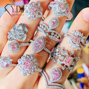 Pink Lab Create Diamonds 1.5 CT CVDルースストーンペアカットファンシービビッドカラーVS EXルースダイヤモンドIGI GIA人工合成 - Product Image 6