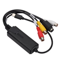 Adaptateur RCA AV vers Type C 1 canal AV NTSC PAL AV vers USB C Carte de capture vidéo