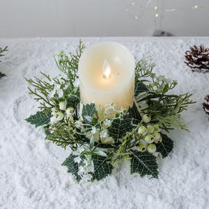 Gran oferta, nuevos <span class=keywords><strong>productos</strong></span>, decoraciones navideñas, candelabros de frutas rojas, velas perfumadas, coronas, adornos de decoración navideña - Product Image 3