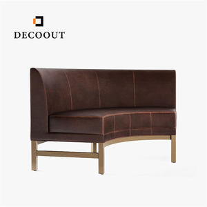 Divano Angolare su Misura Decoout a Forma di L per Night Club, Bar, Lounge, Ristorante, Seduta a Cabina, Stile Industriale Moderno per Hotel, Sale da Pranzo e Cucine - Product Image 2