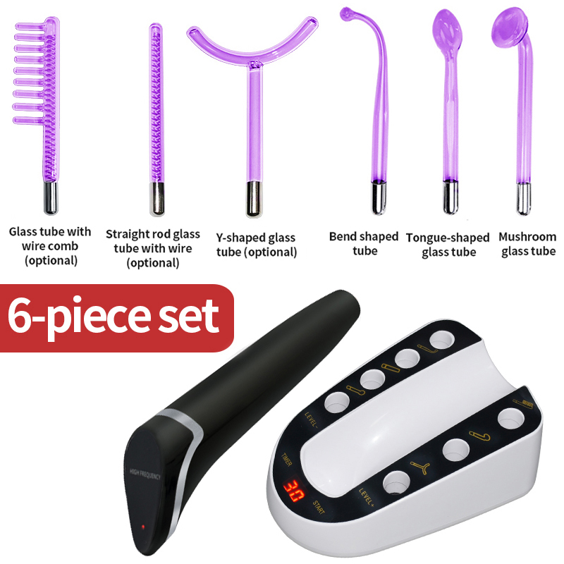 Black (Purple Light-6 glass tubes)