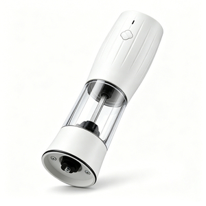 LFGB Certified Food-Safe PC Materials Salt and <b>Pepper</b> Set with 6-Level Adjustable Coarseness Settings - Product Image 4