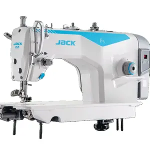 नई मशीन जैक F5 सिंगल नीडल एनर्जी सेवर औद्योगिक लॉकस्टिच मशीन