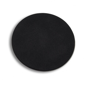 Giveaways Gift Blank Custom Logo <b>Round</b> Cheap Metal Stainless Steel <b>Brushed</b> Coaster - Product Image 5