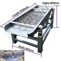 Machine de déshuileage et de déshydratation par vibration pour aliments frits et légumes, moteur en acier inoxydable 304, haute efficacité