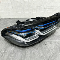 Ojos de Ángel Intercambiables Azules, Amarillos y Blancos 2021-2023 para BMW Serie 5 M5 525i 530i 535i 540i G30, Faros Delanteros, Piezas G30