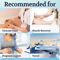 Chaussettes de compression graduée Compports pour la circulation sanguine, la récupération, les varices, la course à pied, 20-30 mmHg, pour personnes âgées