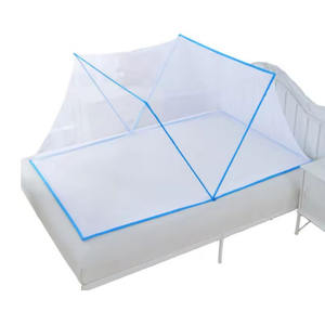 Rangement facile Moustiquaire pliée pour dortoir d'étudiant Moustiquaire pliante pour bébé taille Queen - Product Image 1