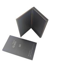 Fabricant OEM Boîte magnétique noire imprimée personnalisée pour le verre Boîte d'emballage de stockage de mode recyclable avec insert en EVA