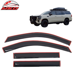 Déflecteurs de vitres encastrés pour Chevy Tahoe GMC Yukon 21-25 - Product Image 1