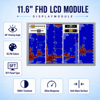 Módulo de Pantalla LCD TFT FHD Tianma NL192108AC13-02D de 11.6 Pulgadas, 1920x1080 EDP, 450cd/m2, 1000:1 SFT, Panel Industrial, Amplio Rango de Temperatura -20~70 °C