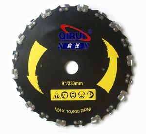 <span class=keywords><strong>Lame</strong></span> de tronçonneuse QIRUI pour débroussailleuse <span class=keywords><strong>lame</strong></span> de scie à 9 dents - Product Image 1
