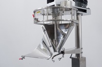 Machine de remplissage de bouteilles à vis sans fin pour poudres, condiments et assaisonnements, remplisseur de poudre de café et de cacao 500g