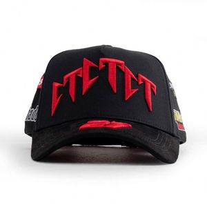Casquettes en daim brodées personnalisées OEM/ODM Original Dandy G5 Barbas Beard Hats, casquettes structurées à 5 panneaux, style sportif - Product Image 3