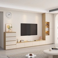Meuble TV en aluminium écologique sans formaldéhyde pour le développement immobilier à Manille