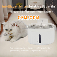 Bebedero Automático Inalámbrico Inteligente para Mascotas de 2L con Pantalla LCD, Resistente al Agua, para Perros y Gatos