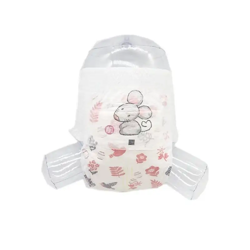 Disposable BabyDiaper Cartoon Printed Good Quality Baby Diaper