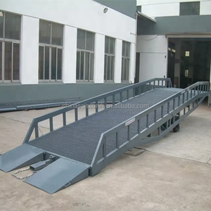 12t tải CE chứng nhận tải và dỡ sân dốc di động có thể kéo thủy lực Dock đoạn đường nối để xử lý hàng hóa tạm thời - Product Image 6