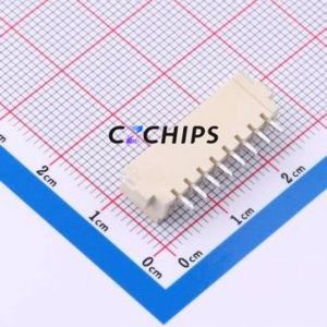W254112K-8PW2431 Wire-to-Board Pin Header SMD,P=2.54mm,Horizontal Mount Connector 1x8P 2.5mm Horizontal Mount XHB - Product Image 2