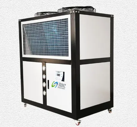 Enjeksiyon kalıplama makinesi için hava soğutmalı soğutucu hava soğutmalı kutu chiller