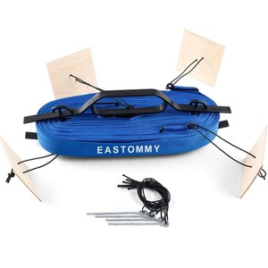 EASTOMMY ET-760028 Cinta <span class=keywords><strong>de</strong></span> Delimitación Reglamentaria <span class=keywords><strong>de</strong></span> Fácil Instalación para Cancha <span class=keywords><strong>de</strong></span> Bádminton, Voleibol y Voleibol <span class=keywords><strong>de</strong></span> Playa - Product Image 3
