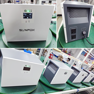 สถานีไฟฟ้าสำรอง SUNPOK 1000w ระบบแบตเตอรี่ Lifepo4 2000wh ระบบพลังงานแบบพกพา เครื่องกำเนิดไฟฟ้าพลังงานแสงอาทิตย์แบบพกพา 1000w - Product Image 4