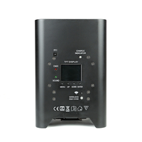 Projecteur PAR LED sans fil 6-en-1 4*12W WiFi DMX RGBWUV avec recharge tactile pour mariages