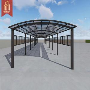 <span class=keywords><strong>Abri</strong></span> de voiture extérieur en aluminium, design moderne personnalisé en forme de L, pour <span class=keywords><strong>jardin</strong></span>, cour arrière, allée et rue - Product Image 1