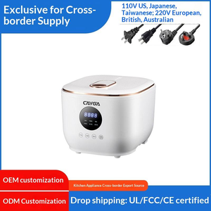 Cuiseur à <span class=keywords><strong>riz</strong></span> intelligent 110V à faible teneur en sucre 3L, avec fonction de séparation <span class=keywords><strong>riz</strong></span>-soupe, cuve intérieure en céramique émaillée, programmation 24H, maintien au chaud 8H, pour l'exportation US JP - Product Image 2
