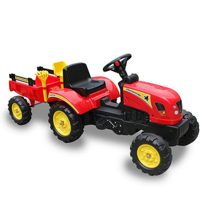 <span class=keywords><strong>Tracteur</strong></span> à pédales avec remorque pour enfants - Product Image 3
