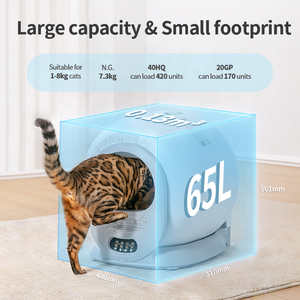 Toilette automatique pour chat <span class=keywords><strong>bac</strong></span> <span class=keywords><strong>à</strong></span> litière autonettoyant intelligent <span class=keywords><strong>bac</strong></span> <span class=keywords><strong>à</strong></span> <span class=keywords><strong>sable</strong></span> automatique pour chats - Product Image 4