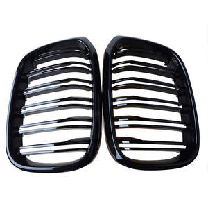 Rejilla Delantera para BMW, Negra, de Plástico ABS, para X3 X4 G01 G02 2018-2022, Mejora de Diseño - Product Image 2