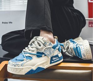 Scarpe da uomo 2025 nuove scarpe basse originali di nicchia Casual estive versatili sportive con suola spessa che aumenta l'altezza del pane - Product Image 6