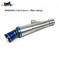 Silencieux d'échappement universel en acier inoxydable 51mm pour Yamaha Mt-15/LC150/LC135