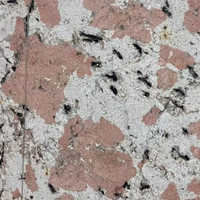 Dalle de quartz rose diamanté Pandora pour mur et comptoir de luxe de villa et d'hôtel