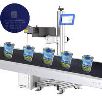 Nouvelle machine de codage laser UV en ligne pour marquage de codes-barres et numéros de série DXF/BMP, remplaçant les imprimantes jet d'encre pour dates d'expiration MAX Demax