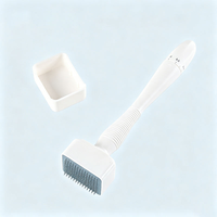 Rouleau de massage facial en quartz pour spa de beauté, instrument de massage facial manuel pour les soins du visage à domicile