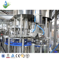 Ligne complète de mise en bouteille de boissons gazeuses, remplisseuse de carbonatation pour bouteilles PET, machine de remplissage de boissons non alcoolisées, usine de fabrication