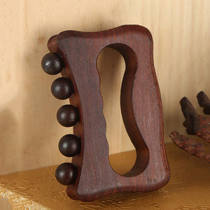 Logo personnalisé Gua Sha planche en bois massif épaule cou dos corps complet outils universels de thérapie de <span class=keywords><strong>massage</strong></span> en bois méridien - Product Image 2