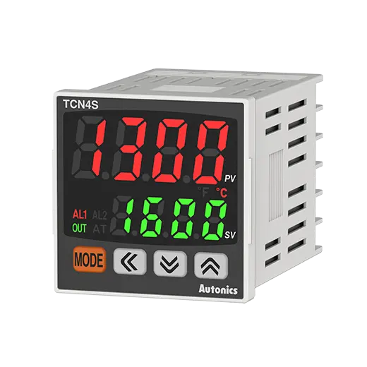 Regolatore di temperatura Autonics TCN4S-24R controllo Temp 1/16 DIN a doppio display relè di controllo PID a 4 cifre e uscita SSR 2 allarme Outp