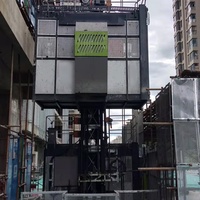 Gebrauchter Skylift Mastlift Effizienter Bau-Aufzug für Personen- und Materialtransport