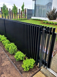 Nhôm Lưỡi Hàng Rào Riêng Tư Vườn Hàng Rào Thép Tùy Chỉnh Mạ Kẽm Thép Hàng Rào Bảng Điều Chỉnh 2025 Phổ Biến Ngoài Trời Trang Trí Thép - Product Image 3