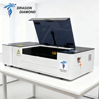 Nouvelle machine laser CO2 5030 2025 avec tiroir de récupération des déchets, 60W, contrôle WIFI, graveur laser professionnel pour petites entreprises