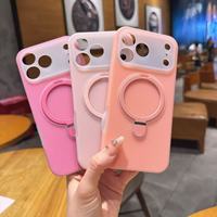 Coque de téléphone magnétique Jelly pour iPhone 17 Pro Max, motif animal, moulage par injection, protection intégrale