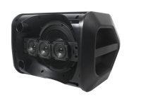 Tweeter*3 Enceinte portable sans fil pour fête en plein air 120W Enceinte professionnelle 8 pouces Basses puissantes Chariot DJ Enceinte portable