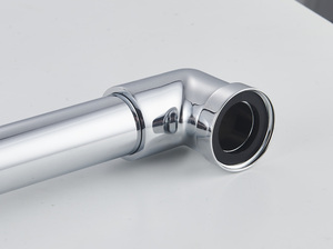 Phụ kiện phòng tắm Brass Matt trắng bồn rửa phòng tắm Siphon cống chai Trap với Pop Up <span class=keywords><strong>drainer</strong></span> - Product Image 3