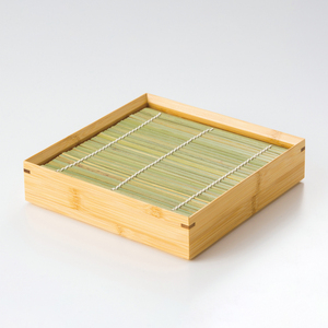 Plateaux d'assiettes en bambou faits à la main 100% naturels résistants aux odeurs, couleur de suie, pour plats et assiettes à manger, surface plaquée - Product Image 2