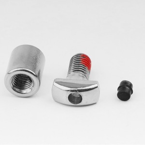 Sistema de Montaje Solar con Perno en T con Recubrimiento Rojo Galvanizado en Caliente para Soporte Fotovoltaico - Product Image 1